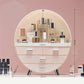 Desktop Dustproof Lipstick Mask Dressing Table Skin Care Product Rack
