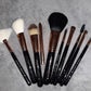 Portable makeup brush