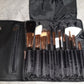 Portable makeup brush