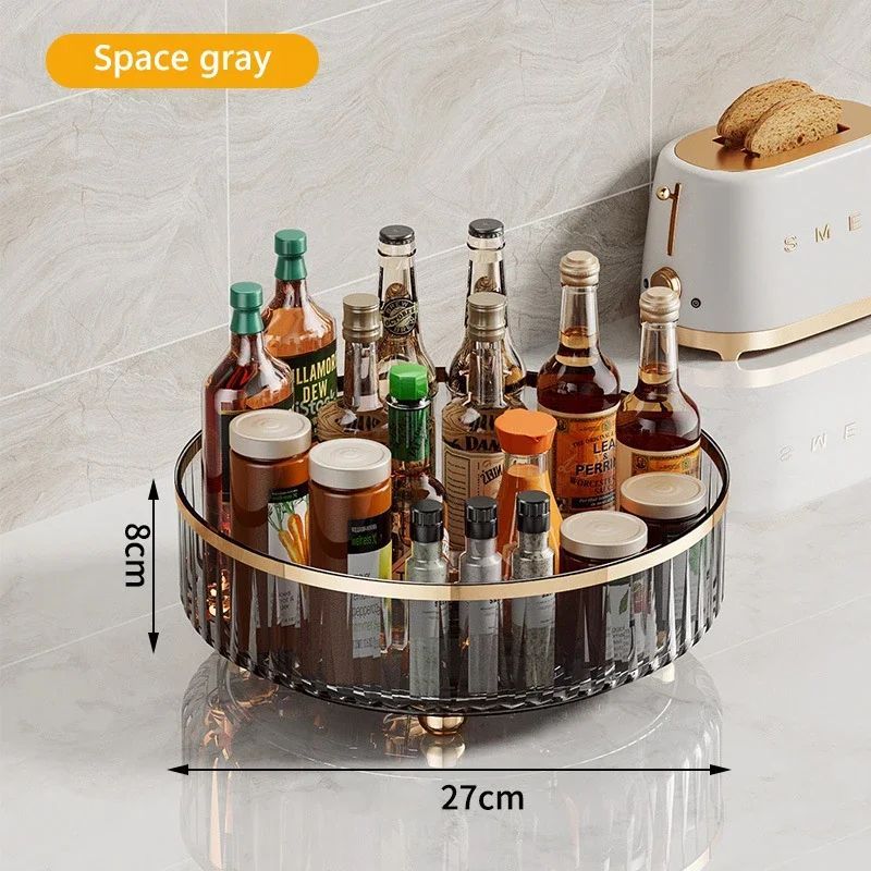 Skincare Organizer Transparent Makeup Storage Tray For Jewelry Aromatherapy